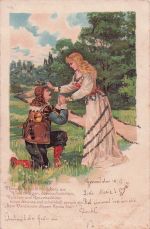 K mit Glimmerauflage Trompeter v. Saeckingen