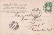 Postkarten mit handgemalten