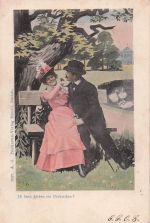 Aufschrift „Ist denn Lieben ein Verbrechen?“.