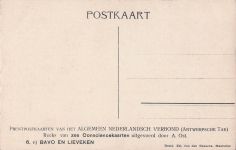 bb art Alfred Ost Maler ethnisches Landleben Original alte Postkarte aus den 1910er Jahren
