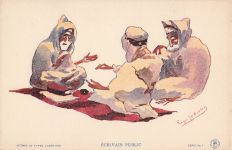 AK Ecrivain Public – Typen Algerien