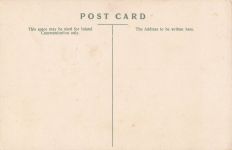 Antike Postkarte mit Badender am Strand, ca. 1900er Jahre, , K
