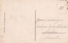 YSER. 1914. - Une batterie allemande sous le feu de l'Armée Belge.