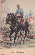 Hussards Cavalier Tenue de Campagne