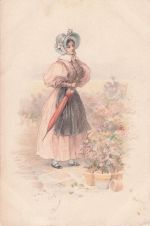 Ansichtskarte Fräulein