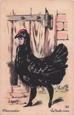 Frankreich Paris 96 R Gluck 1910 Achteckiger Poststempel auf Comic