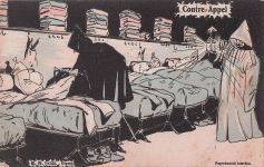 Künstler Ak Contre Appel, schlafende Soldaten, Soldatenleben, Französische Soldaten