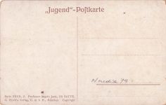 Serie XXVII/2 Angelo Jank : Im Sattel - Frau im Damensattel , Reiten