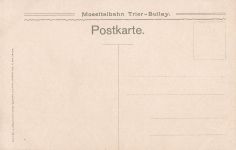 Moseltalbahn Trier-Bullay - Trarbach