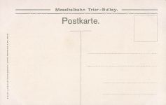 Moseltalbahn Trier-Bullay - Kinheim-Lösnich