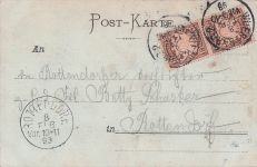 Mondschein-AK Veitshöchheim, Königlicher Hofgarten, Statue