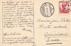 AK Alken, Gasse mit Tor