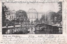 AK / Ansichtskarte Wuerzburg Residenz Wuerzburg