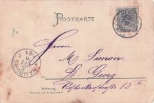 Hamburg Stadttheater LITHO 1900 Rostock Studentika Ballett