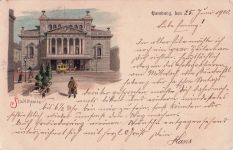 Lithographie Hamburg-Neustadt, Stadttheater