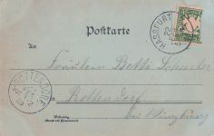 Litho GRUSS aus Hassfurt