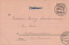 Postkarte Neujahrsgrüße Neujahrswichtel