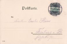 Künstler-AK Heinrich Kley: Freiburg, Münster m. Wappen