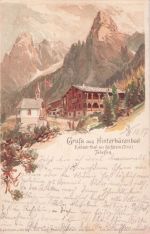 Gruss aus Hinterbärenbad Kaiserthal bei Kufstein (Tirol).