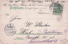 Gruss aus Hamburg - Litho