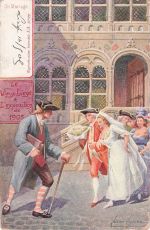 Künstler Ansichtskarte / Postkarte Beveren Waas Ostflandern, Un Mariage, Hochzeit, Ausstellung von 1905