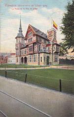 Exposition Universelle de Liège 1905 Le Palais de la Ville de Liège