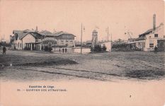 Exposition de Liége. 35. QUARTIER DES ATTRACTIONS.