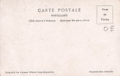 Exposition Universelle et Internationale Liége 1905 Le Palais des Fêtes.