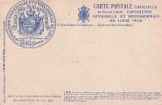 Reproduction interdite LA. 57 VIEUX LIEGE (EXPOSITION 1905)
