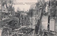 Bruxelles-Exposition. L'Incendie des 14-15 Août 1910