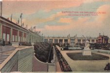 EXPOSITION DE BRUXELLES 1910 Les sections et les jardins français