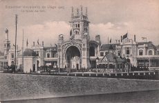Exposition Universelle de Liège 1905 La façade des halls