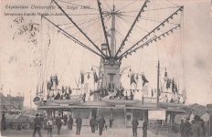 স Exposition Universelle de Liège 1905. Aéroplanes. Captifs Maximi. Arrêt