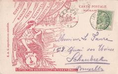 Exposition Universelle et Internationale de Liège 1905 Section française. Colonies et protectorats. Pavillon d'Asie.