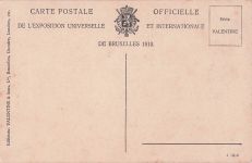 Exposition de Bruxelles 1910. 1017 Les Jardins Suisses.