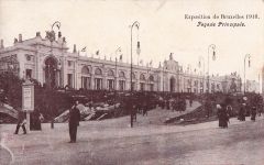 Exposition de Bruxelles 1910. Façade Principale.