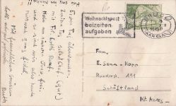 AOP Vintage Neuheitspostkarte mit Kulleraugen und Glasaugen HUNDE