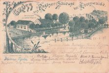 Gruss Ragöser Schleuse bei Eberswalde,