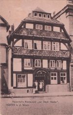 Ak Höxter an der Weser, Henschels Restaurant Zur Stadt Höxter