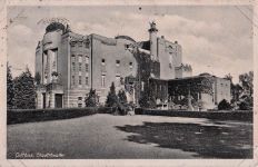 Stadttheater Cottbus Postkarte 1933
