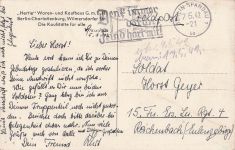 Ansichtsk-Ak*, Hertie, Berlin Charlottenburg -Wilmersdorfer Strasse