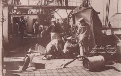 An den Feind. klar zum Schuss.