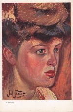 Julian Fałat (1853–1929), Porträt einer Frau