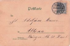 Litho Hamburg Mitte Neustadt, Jungfernstieg