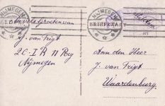 AK Nijmegen, Kronenburgerpark, Blick zum Turm