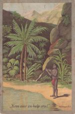 Der Text lautet: „Komm herüber und hilf uns!“