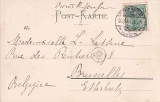 Sankt Goar Rhein Panorama und Ruine Rheinfels bei Mondschein