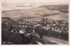 Ak Pöhla Schwarzenberg im Erzgebirge, Totale, Segelfluggelände