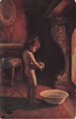 n Kunstdruck von "Nach dem Bade