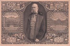 Kaiser FRANZ JOSEF VON ÖSTERREICH, Jubiläums-Korrespondenz-Karte